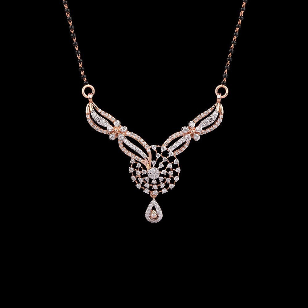 14K Rose Gold Diamond Tanmaniya - 1.2ct VVS-VS-GH