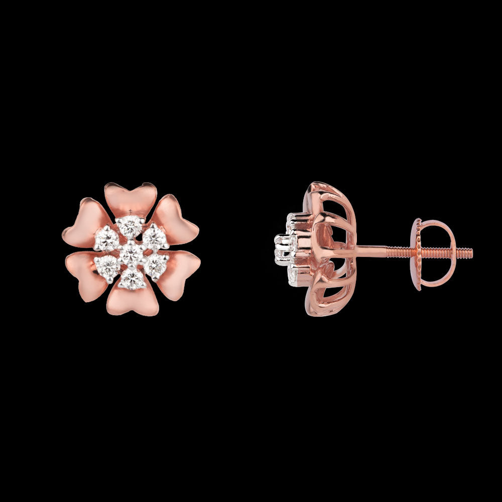 14K Rose Gold Diamond Jewellery - 0.3ct VVS-VS-GH