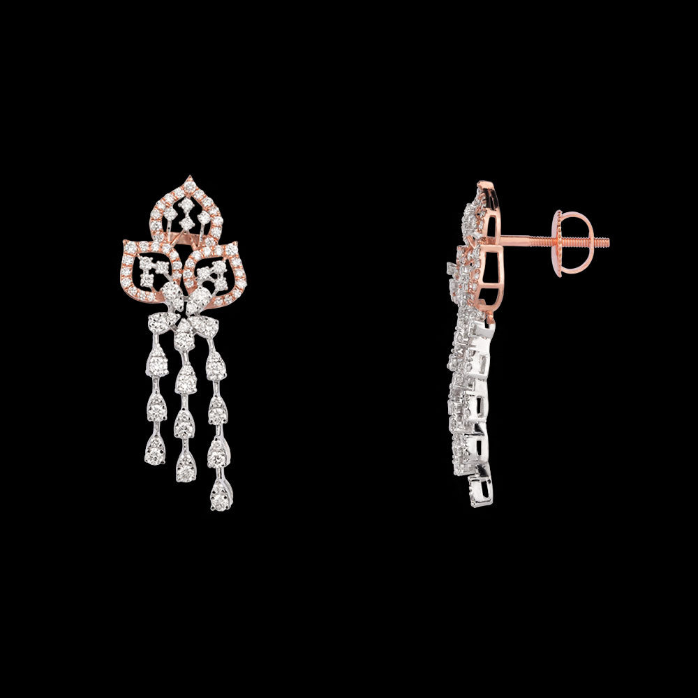 14K Rose Gold Diamond Jewellery - 2.341ct VVS-VS-GH