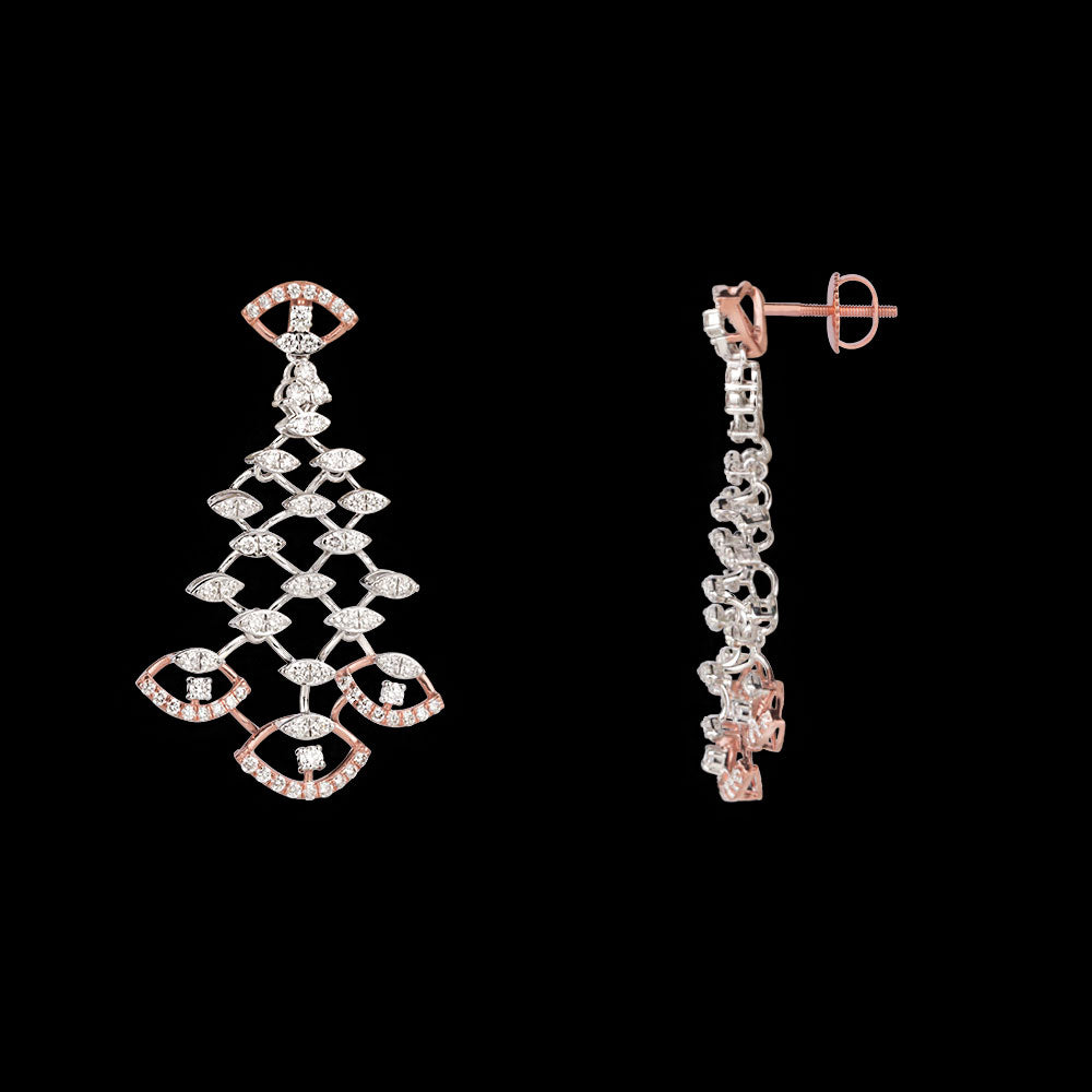 14K Rose Gold Diamond Jewellery - 2.31ct VVS-VS-GH