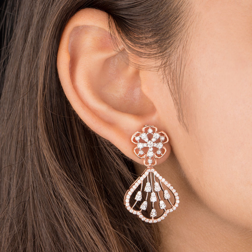 14K Rose Gold Diamond Jewellery - 1.68ct VS-SI-FG