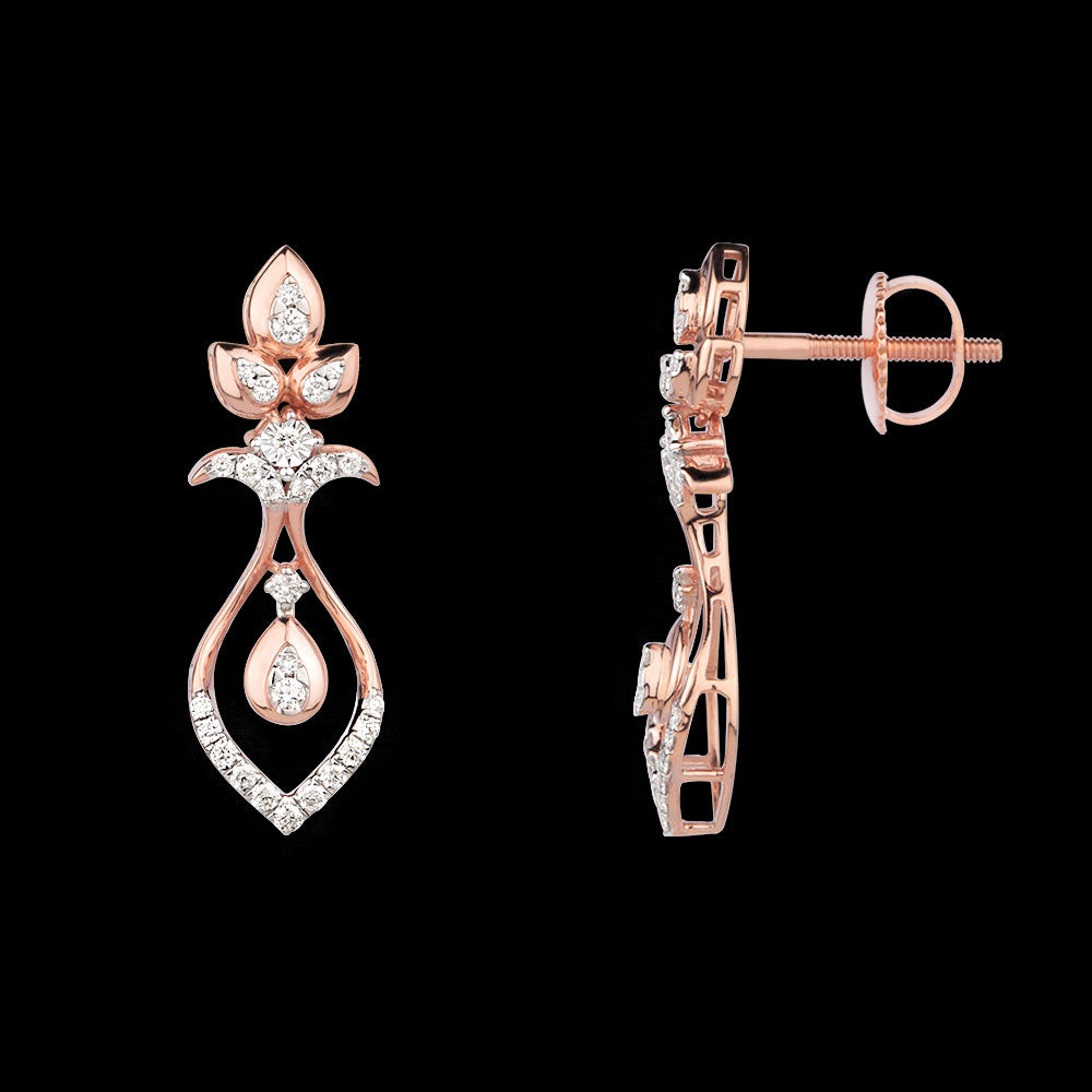 14K Rose Gold Diamond Jewellery - 0.69ct VVS-VS-GH