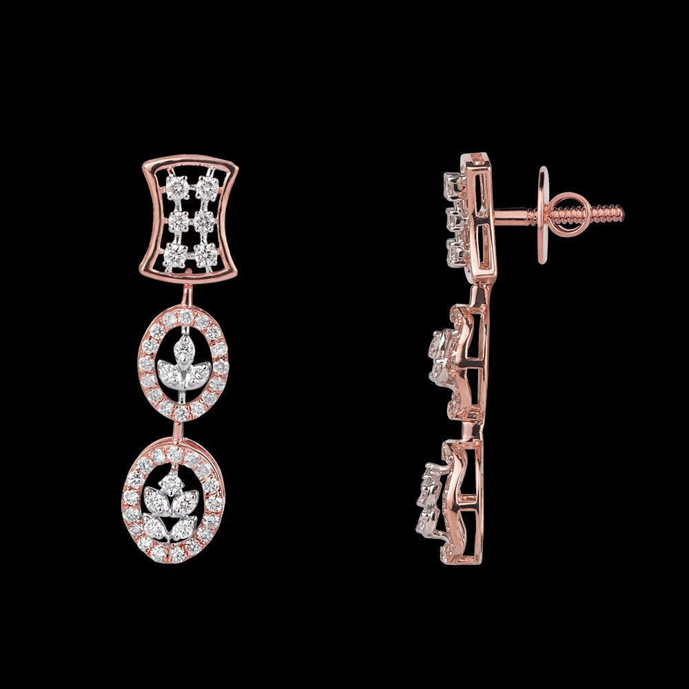 14K Rose Gold Diamond Jewellery - 1.19ct VS-GH