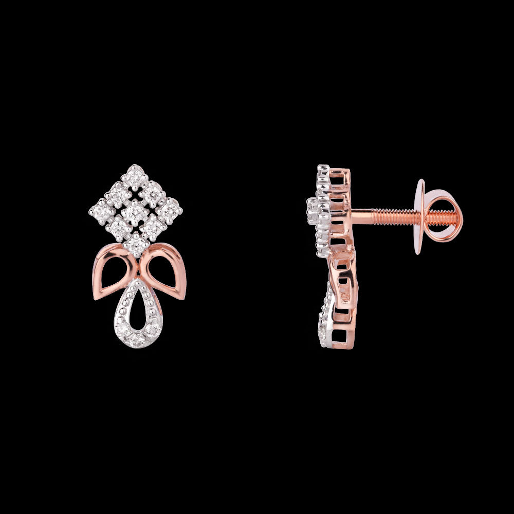 18K Rose Gold Diamond Jewellery - 0.528ct VVS-VS-GH