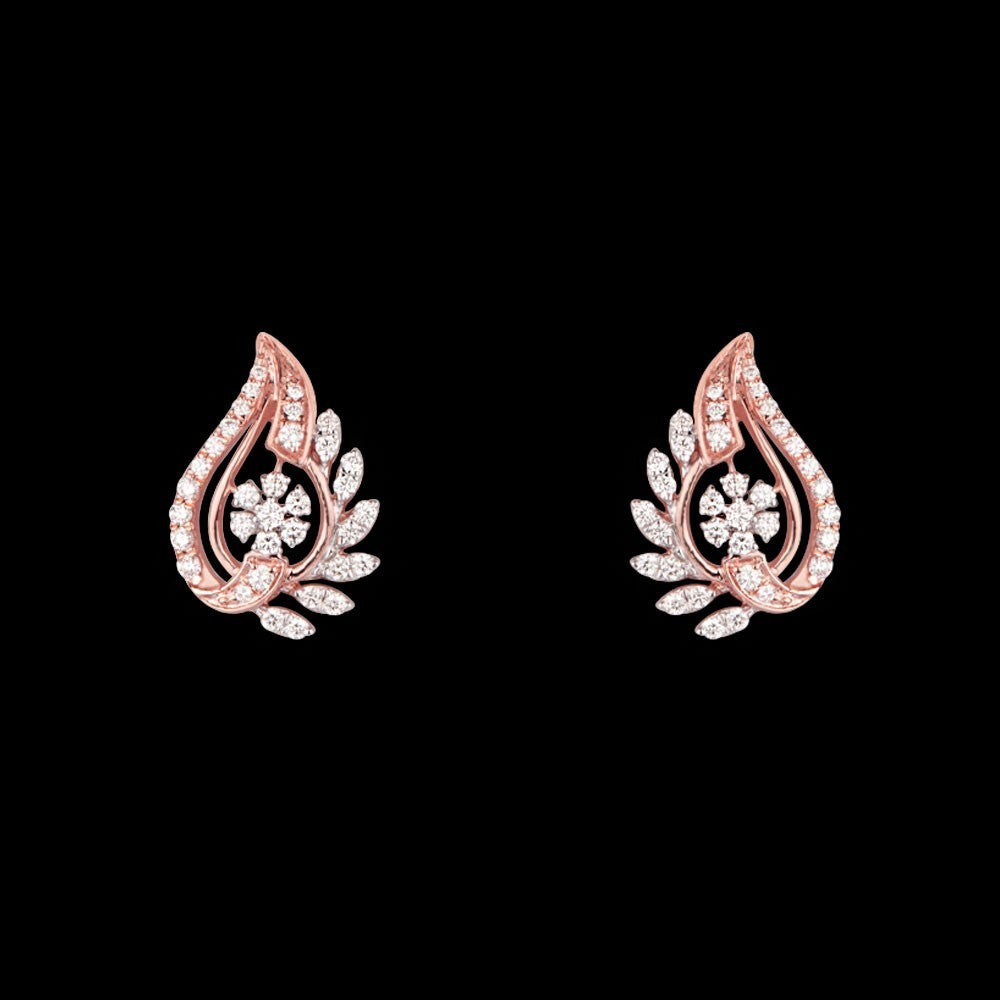 14K Rose Gold Diamond Jewellery - 0.56ct VVS-VS-HI