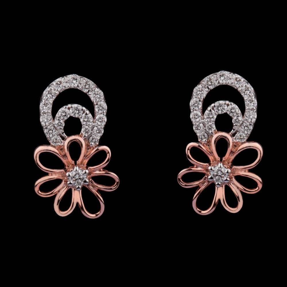 14K Rose Gold Diamond Jewellery - 0.33ct VVS-VS-GH