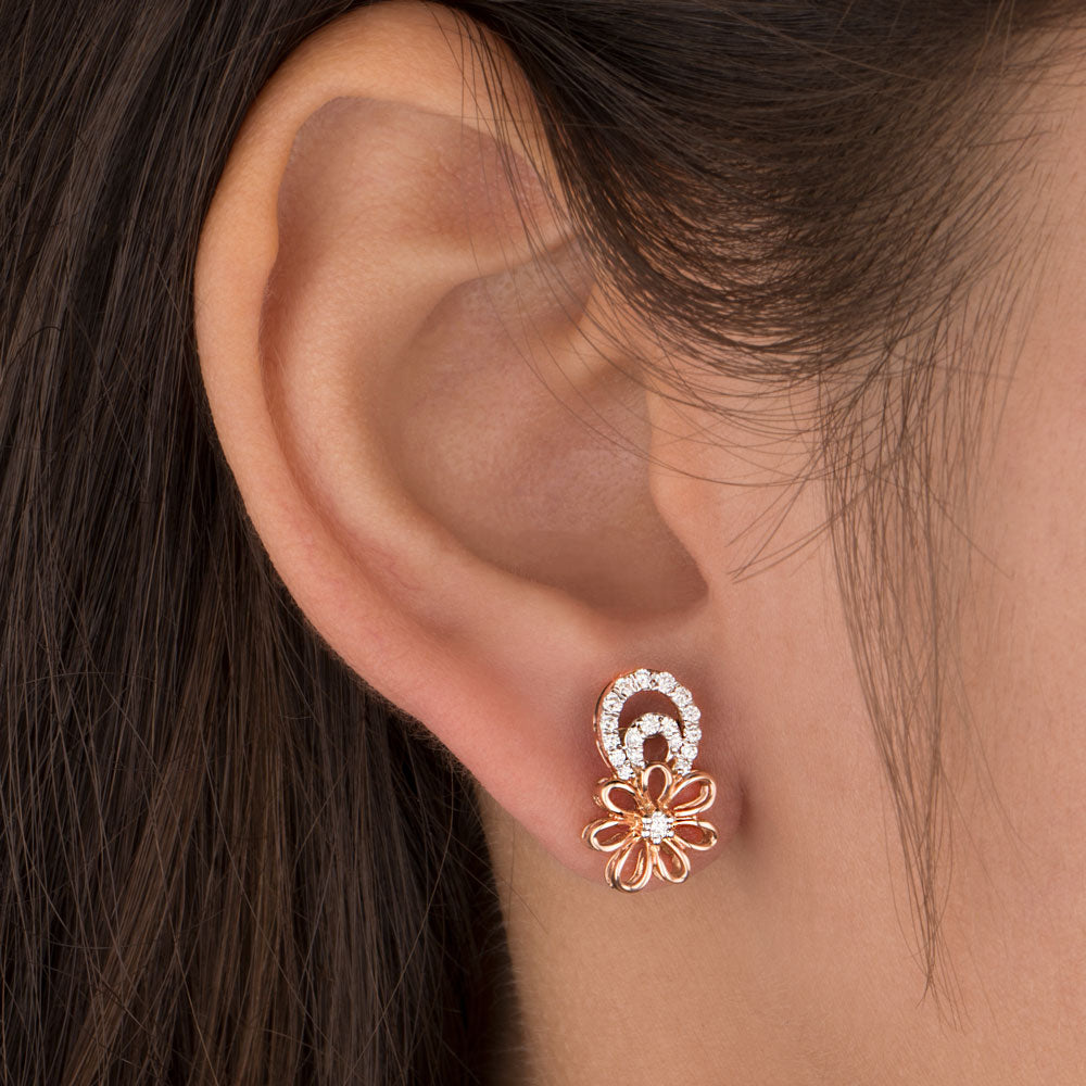 14K Rose Gold Diamond Jewellery - 0.33ct VVS-VS-GH