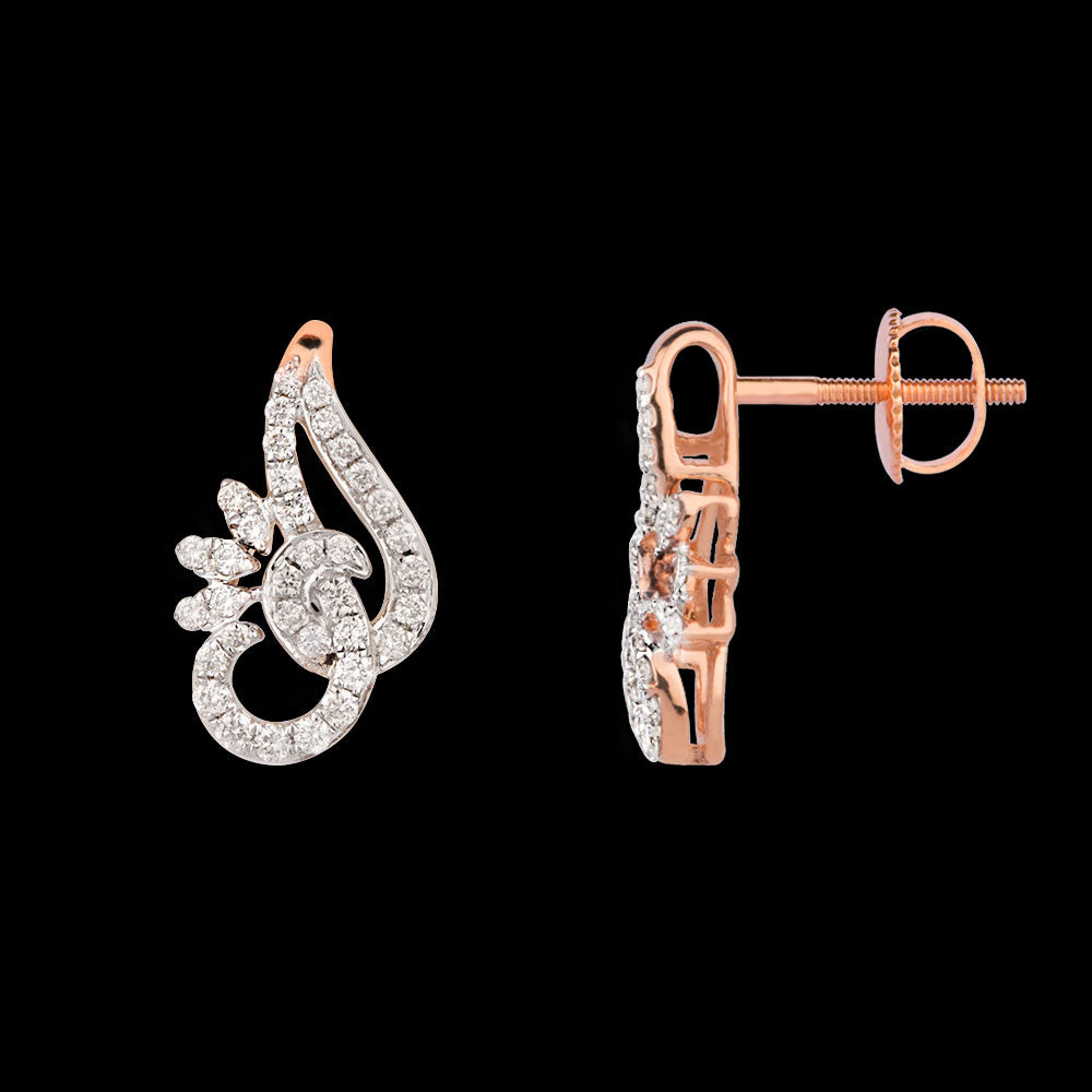 14K Rose Gold Diamond Jewellery - 0.37ct VS-GH
