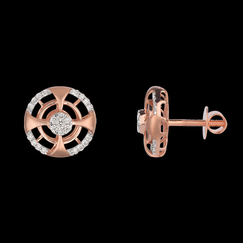 14K Rose Gold Diamond Jewellery - 0.38ct VVS-VS-GH