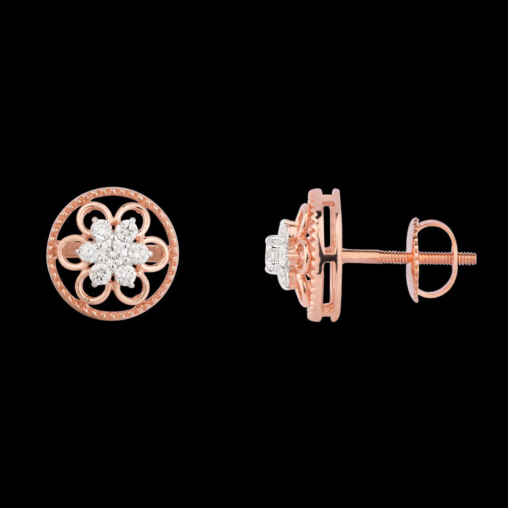 14K Rose Gold Diamond Jewellery - 0.38ct VVS-VS-GH