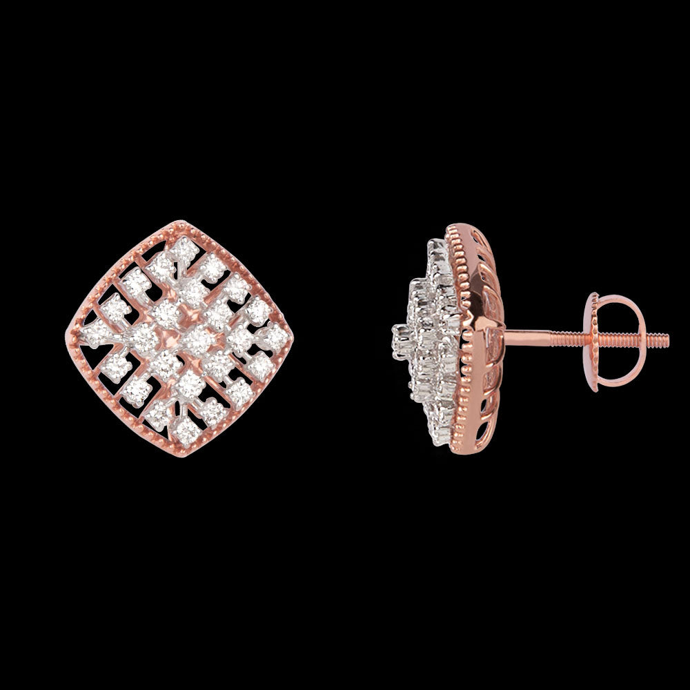 14K Rose Gold Diamond Jewellery - 0.86ct VS-GH