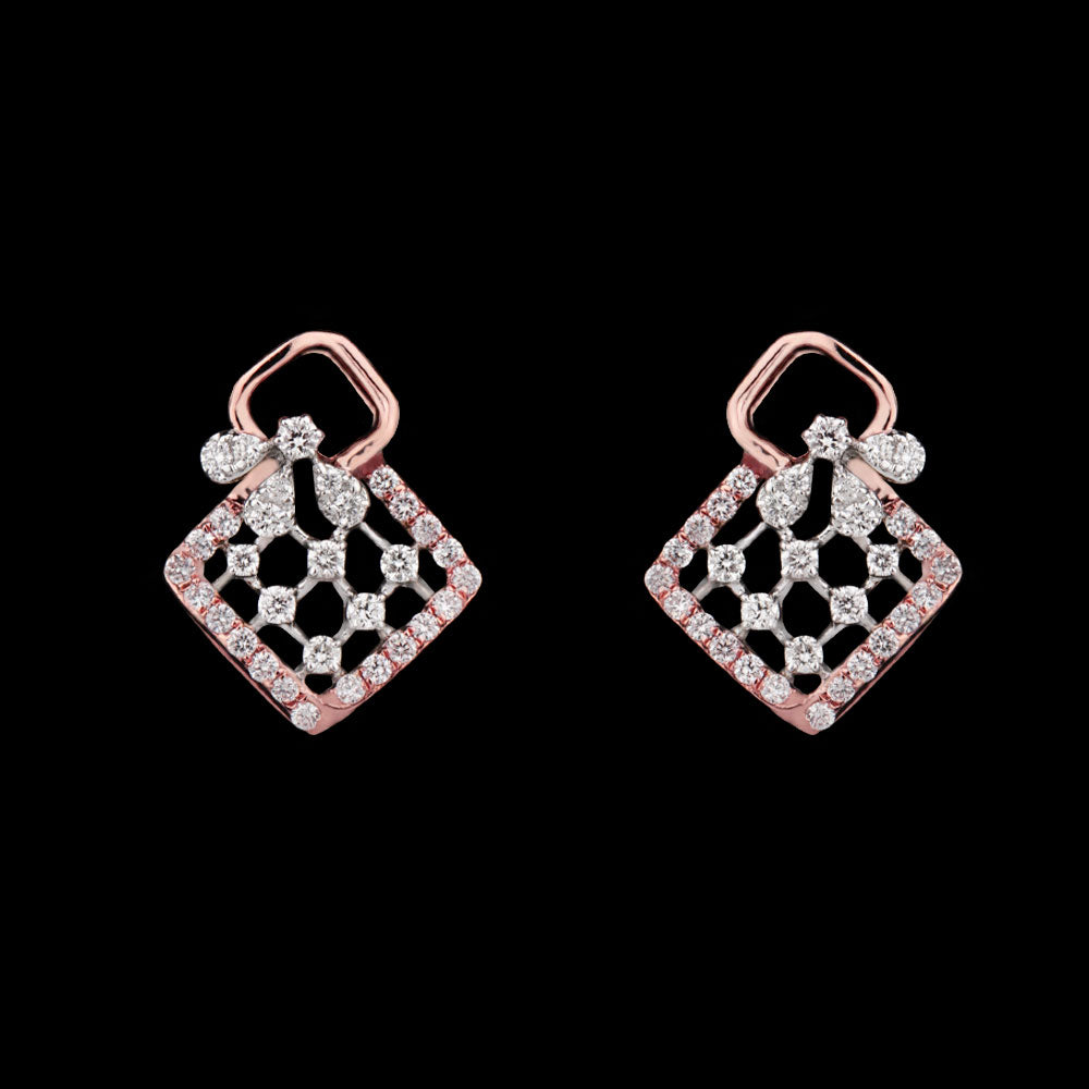 18K Rose Gold Diamond Jewellery - 0.622ct VVS-VS-GH