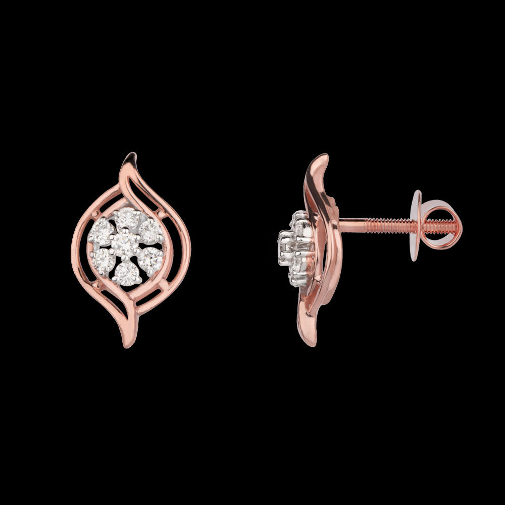 14K Rose Gold Diamond Jewellery - 0.31ct VVS-VS-GH