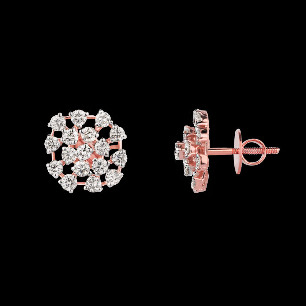 14K Rose Gold Diamond Jewellery - 0.77ct SI-HI