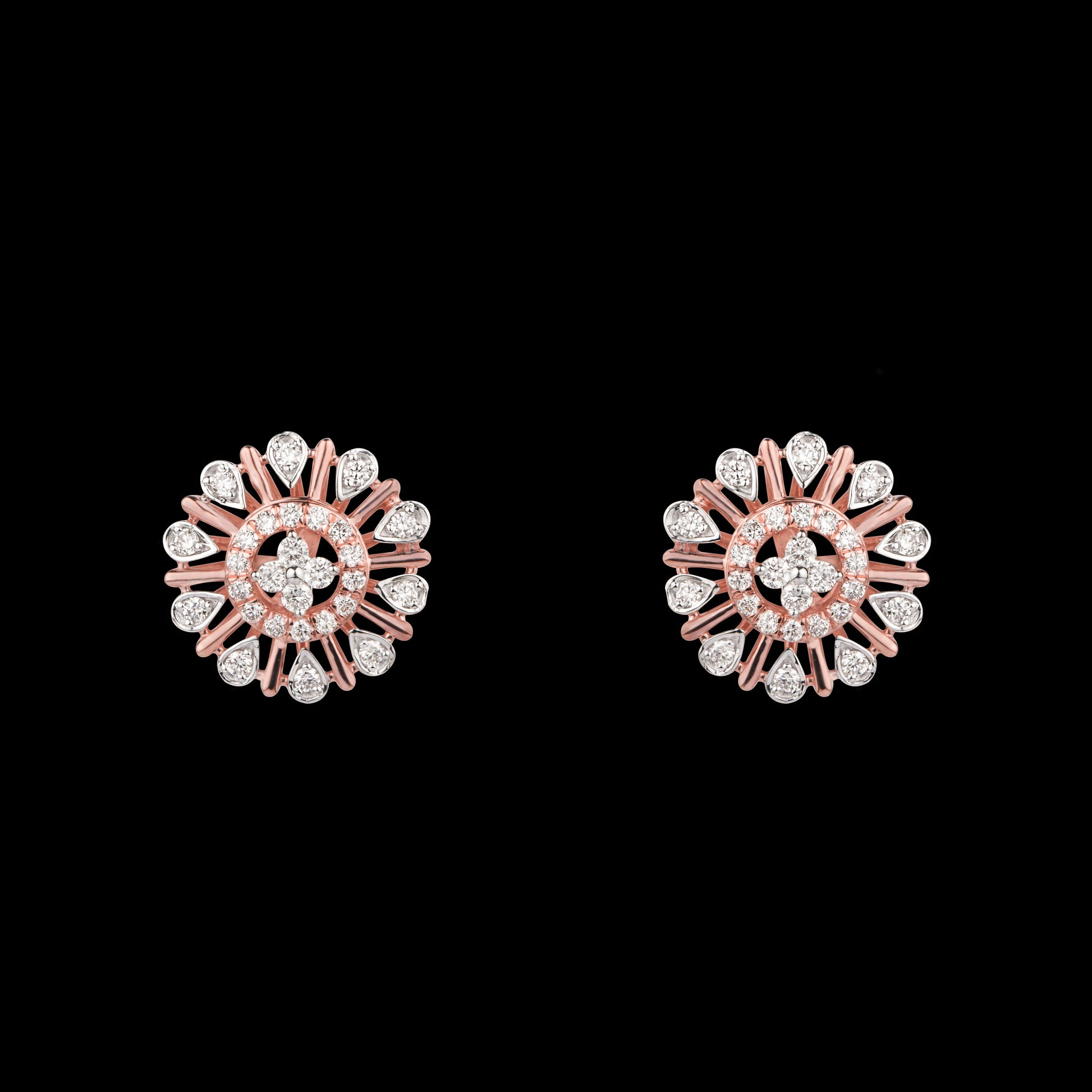14K Rose Gold Diamond Jewellery - 0.64ct VVS-VS-GH