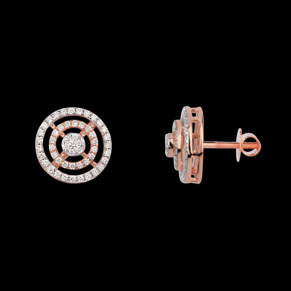 18K Rose Gold Diamond Jewellery - 0.733ct VVS-VS-GH