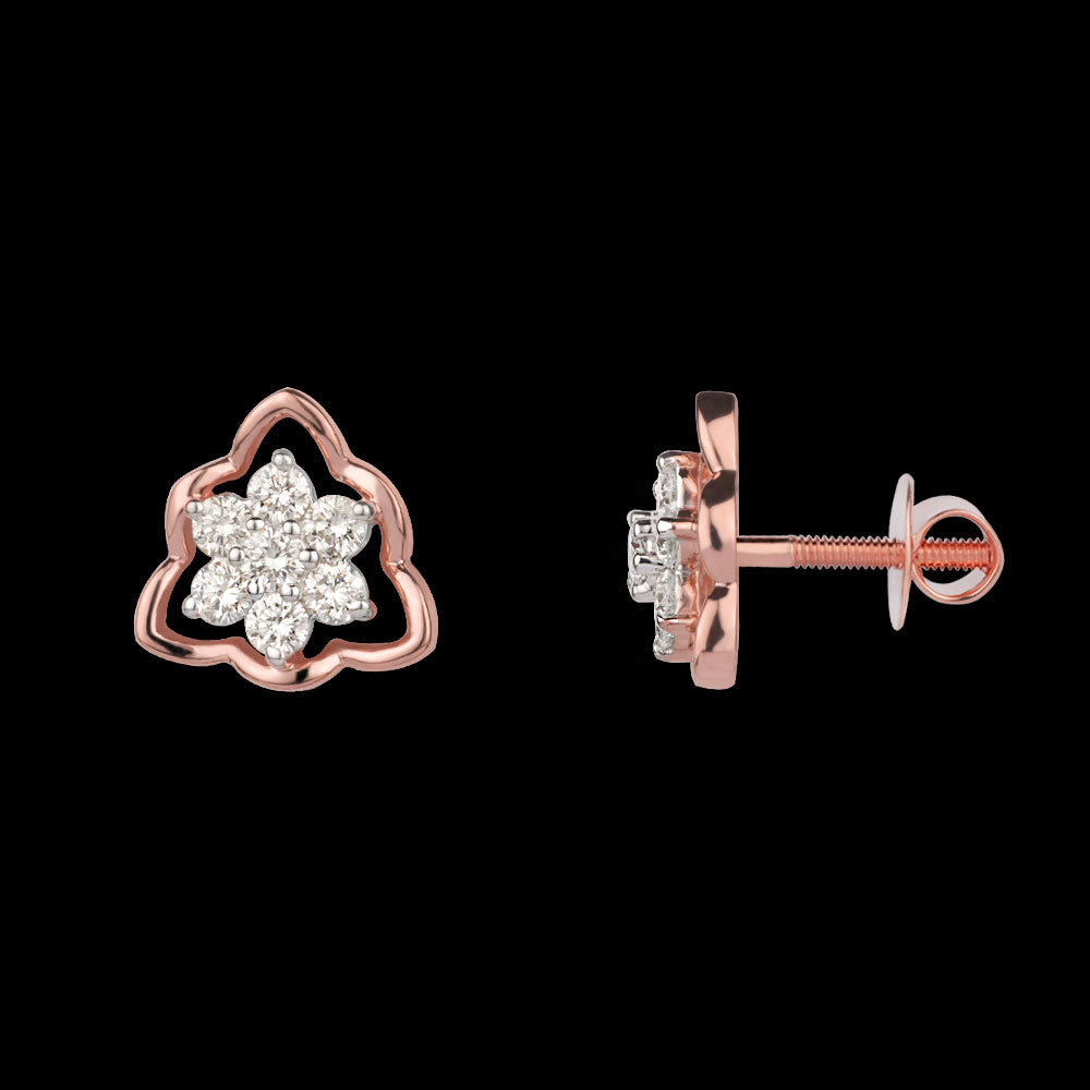 14K Rose Gold Diamond Jewellery - 0.54ct VVS-VS-JK