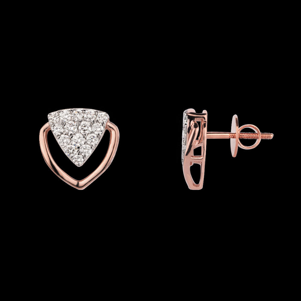 14K Rose Gold Diamond Jewellery - 0.57ct VVS-VS-GH