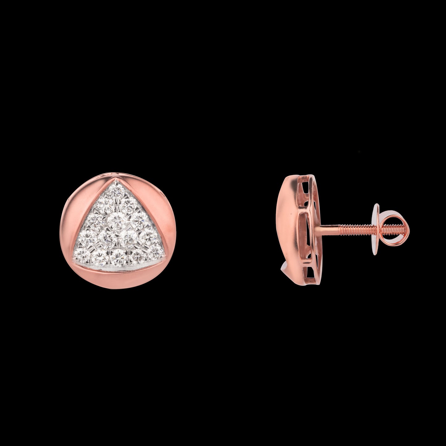 14K Rose Gold Diamond Jewellery - 0.54ct VVS-VS-HI