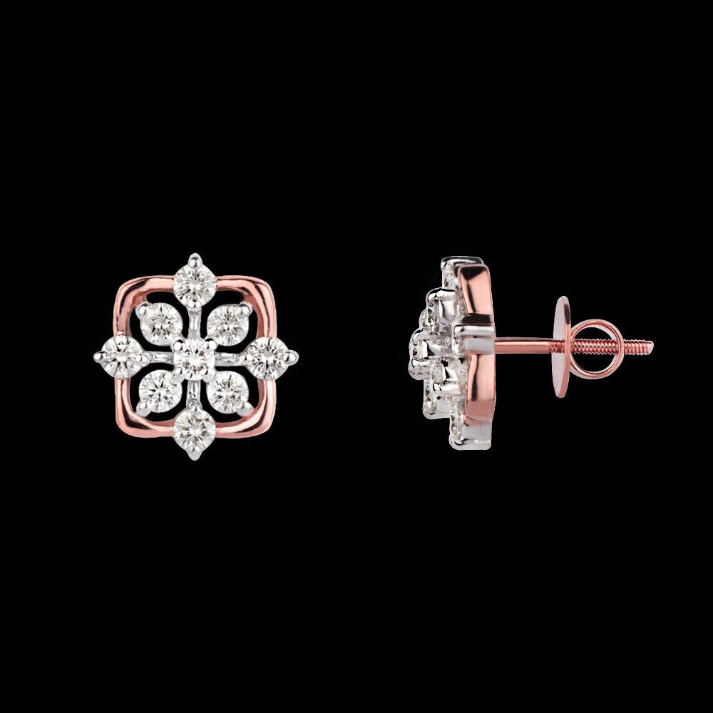 14K Rose Gold Diamond Jewellery - 0.543ct VVS-VS-JK