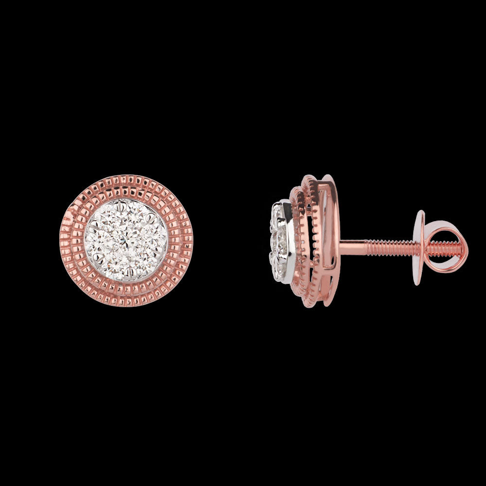 14K Rose Gold Diamond Jewellery - 0.602ct VVS-VS-GH