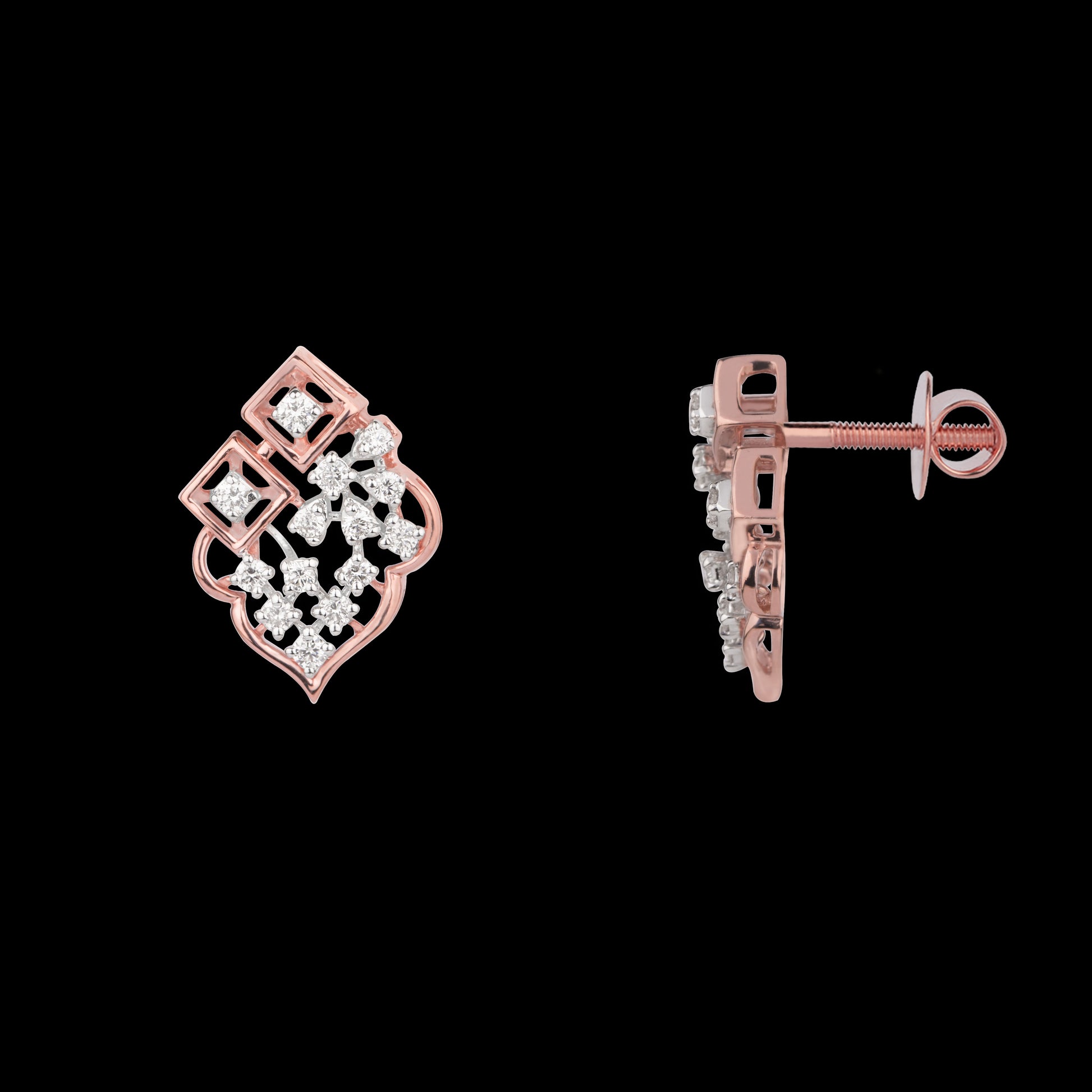 14K Rose Gold Diamond Jewellery - 0.56ct VVS-VS-GH
