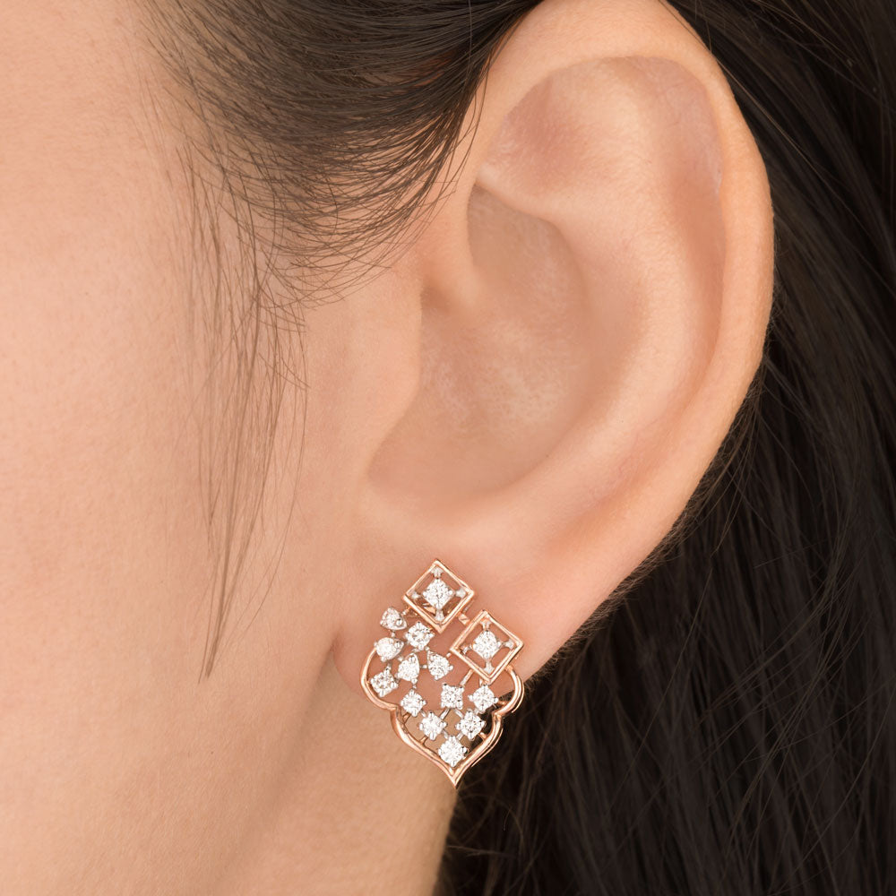 14K Rose Gold Diamond Jewellery - 0.56ct VVS-VS-GH