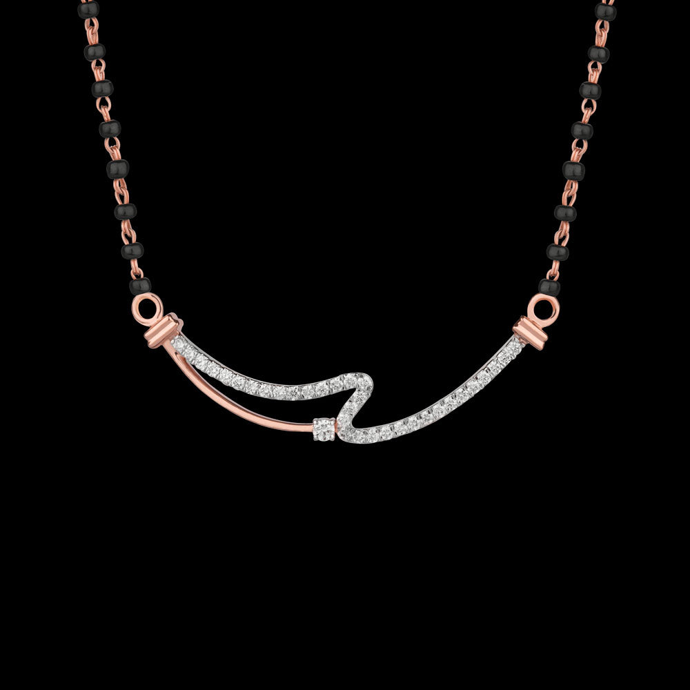 14K Rose Gold Diamond Tanmaniya - 0.44ct VVS-VS-GH