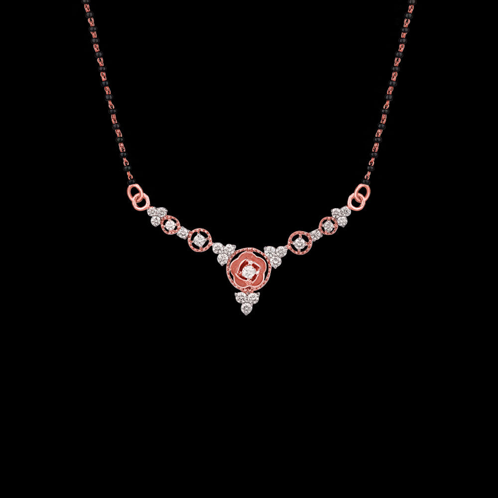 14K Rose Gold Diamond Tanmaniya - 0.53ct VVS-VS-HI