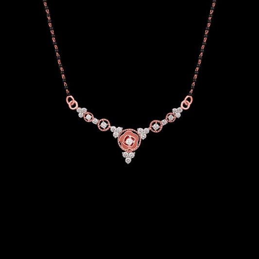 14K Rose Gold Diamond Tanmaniya - 0.53ct VVS-VS-HI