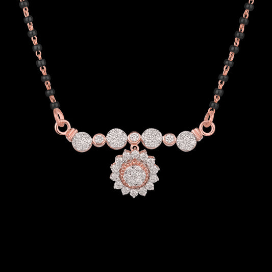 18K Rose Gold Diamond Tanmaniya - 1.01ct VVS-VS-GH