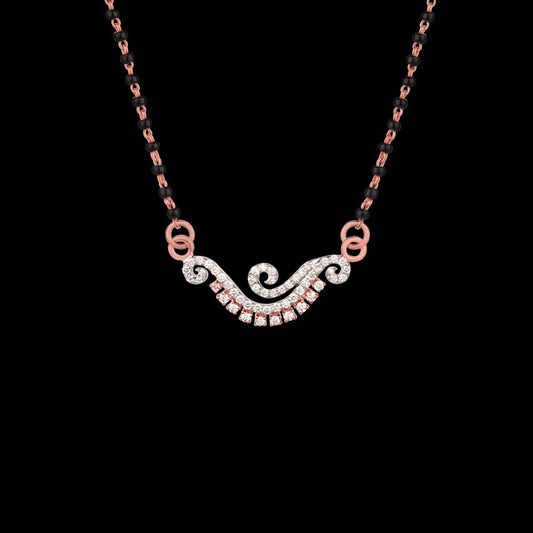 14K Rose Gold Diamond Tanmaniya - 0.4ct VVS-VS-IJ
