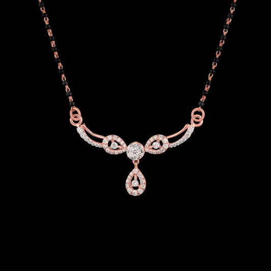 14K Rose Gold Diamond Tanmaniya - 0.62ct VVS-VS-IJ