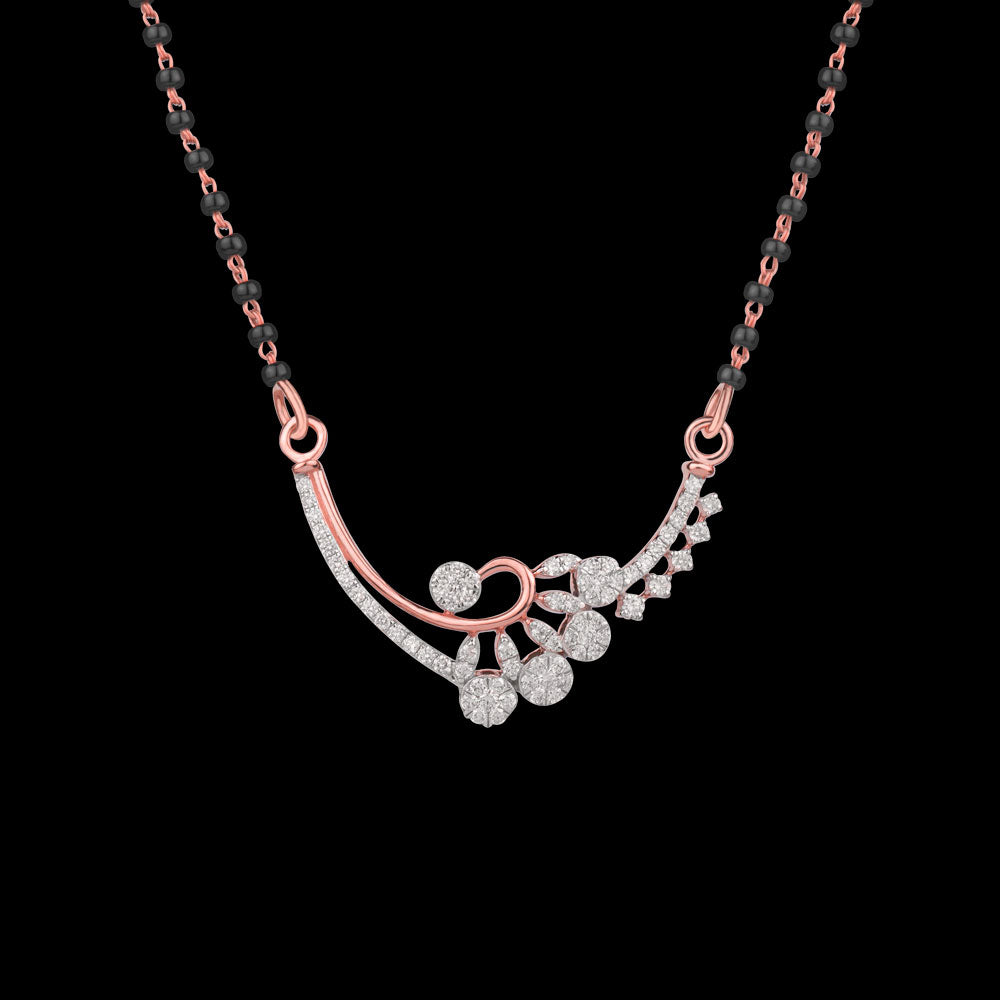18K Rose Gold Diamond Tanmaniya - 0.57ct VVS-VS-GH