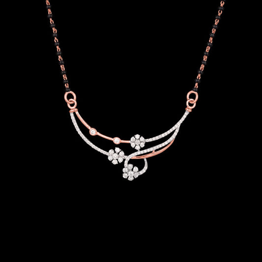 14K Rose Gold Diamond Tanmaniya - 0.66ct VVS-VS-HI