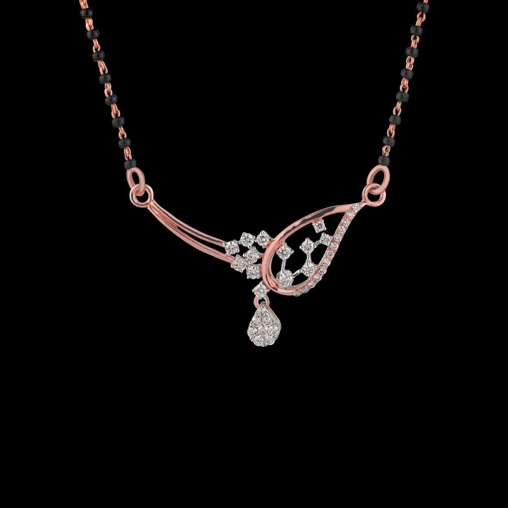 14K Rose Gold Diamond Tanmaniya - 0.54ct VS-IJ