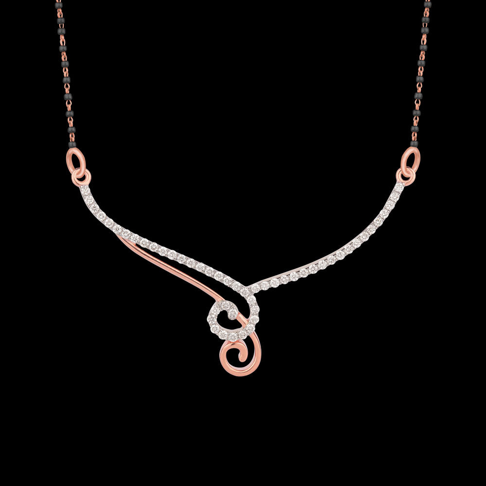 14K Rose Gold Diamond Tanmaniya - 0.41ct VVS-VS-IJ
