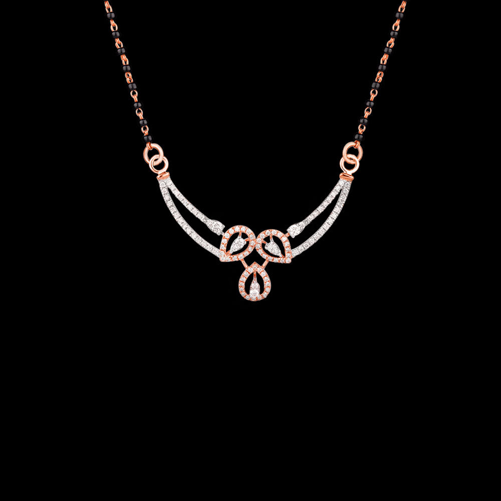 18K Rose Gold Diamond Tanmaniya - 0.59ct VVS-VS-GH