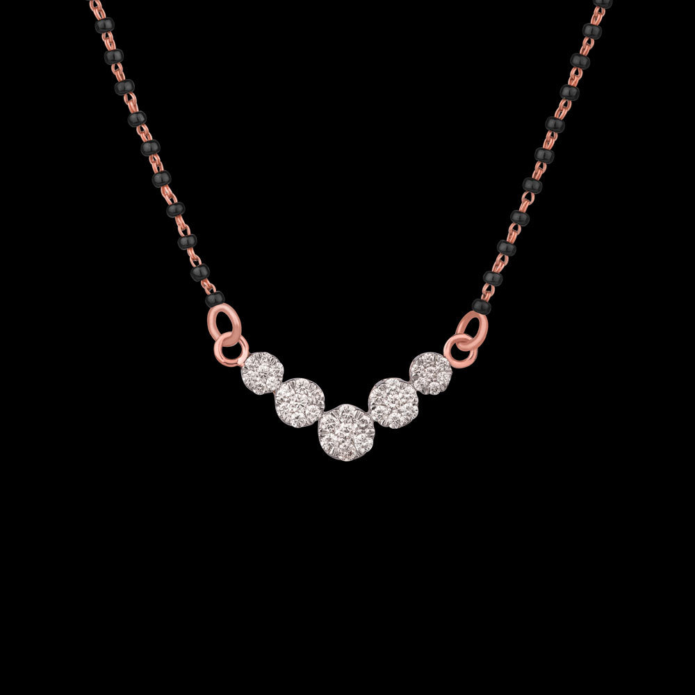 14K Rose Gold Diamond Tanmaniya - 0.65ct VVS-VS-IJ