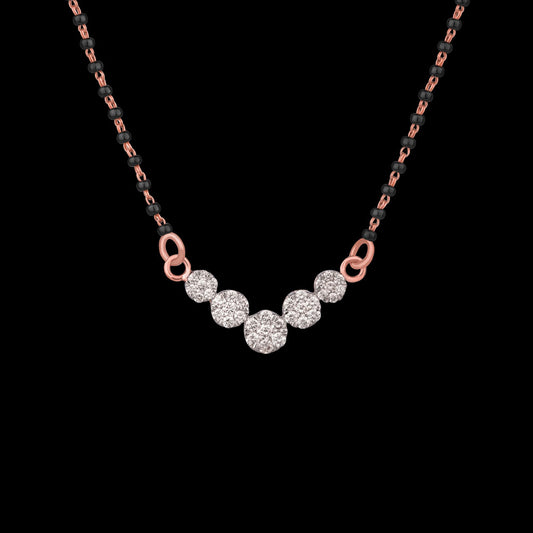 14K Rose Gold Diamond Tanmaniya - 0.65ct VVS-VS-IJ