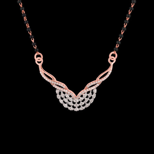 14K Rose Gold Diamond Tanmaniya - 0.44ct VVS-VS-IJ