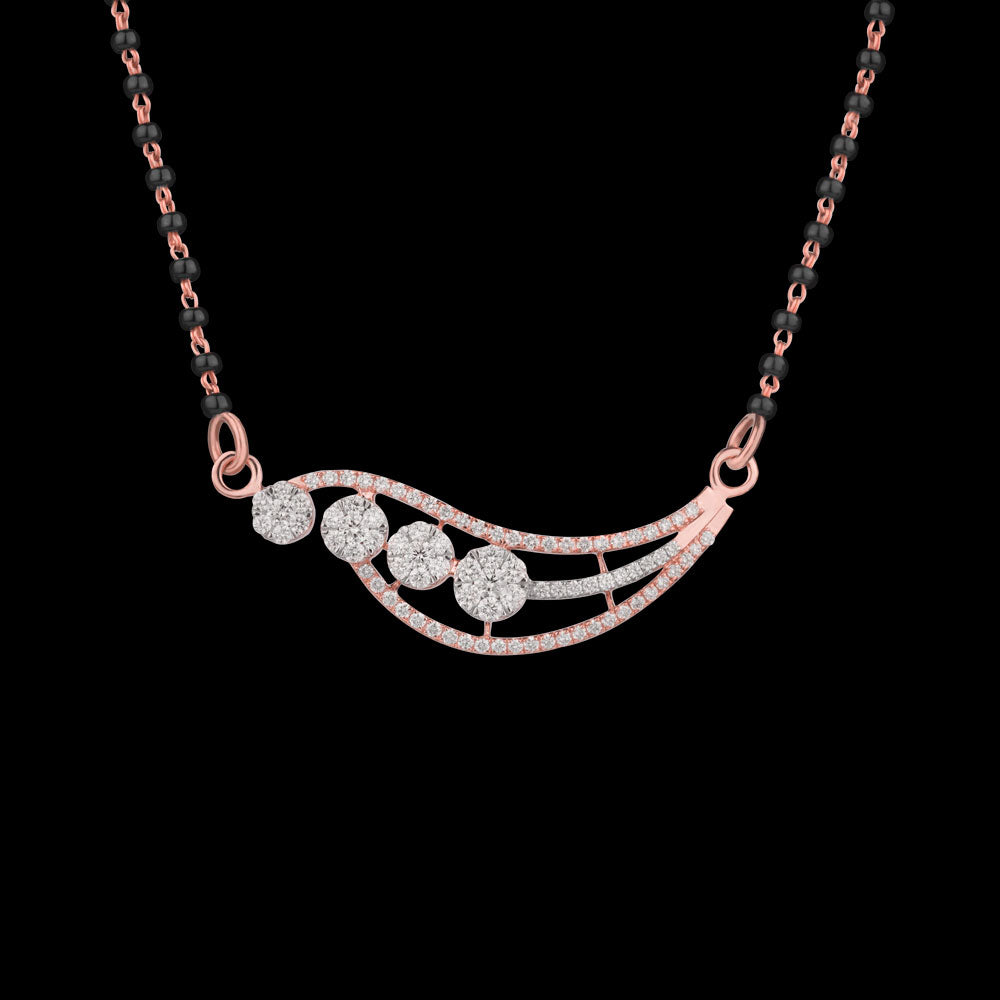 14K Rose Gold Diamond Tanmaniya - 0.78ct VVS-VS-HI