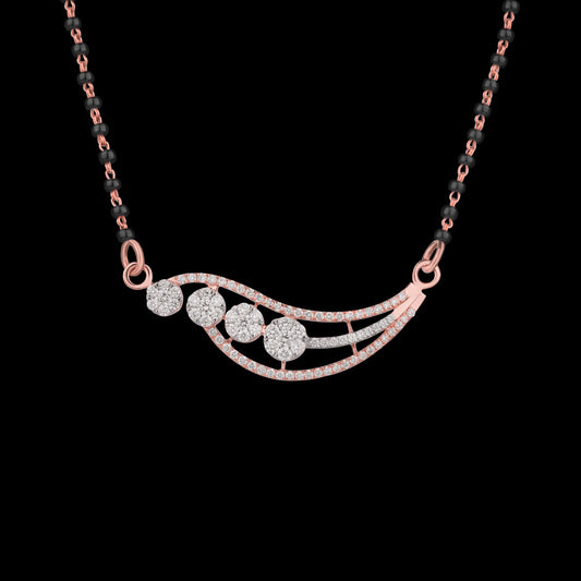 14K Rose Gold Diamond Tanmaniya - 0.78ct VVS-VS-HI