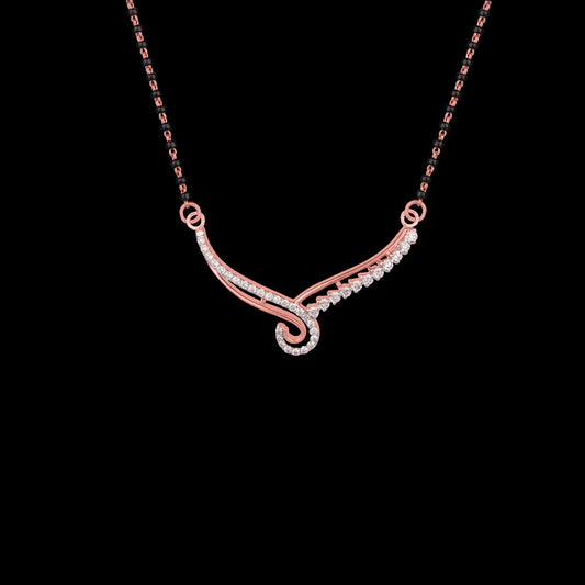 14K Rose Gold Diamond Tanmaniya - 0.44ct VVS-VS-IJ