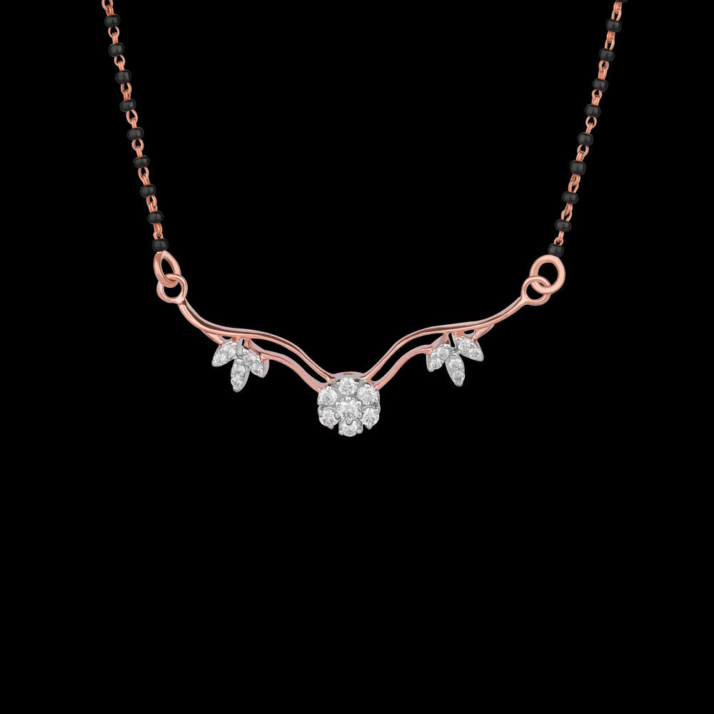 18K Rose Gold Diamond Tanmaniya - 0.47ct VVS-VS-GH