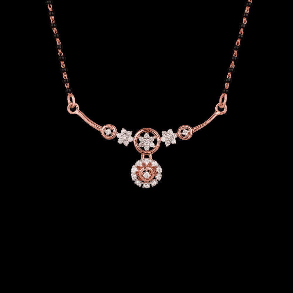 14K Rose Gold Diamond Tanmaniya - 0.43ct VVS-VS-GH