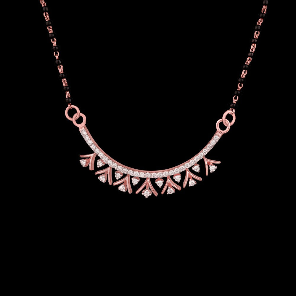 14K Rose Gold Diamond Tanmaniya - 0.45ct VVS-VS-IJ