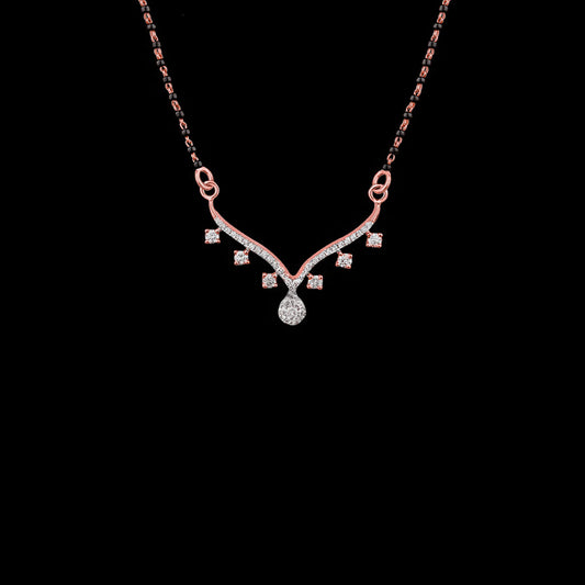 14K Rose Gold Diamond Tanmaniya - 0.49ct VVS-VS-IJ