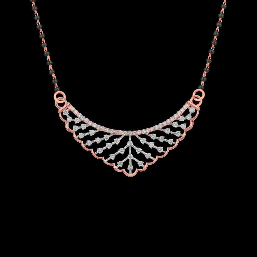 18K Rose Gold Diamond Tanmaniya - 0.67ct VVS-VS-GH