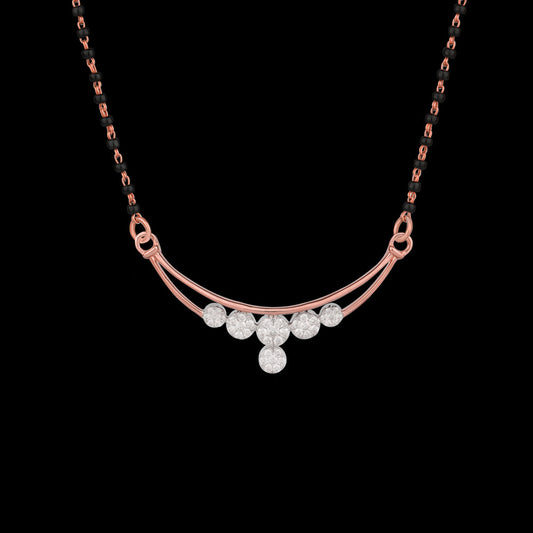 14K Rose Gold Diamond Tanmaniya - 0.42ct VVS-VS-HI